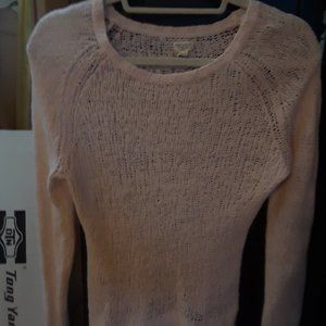 American Eagle Lt Pink Angora Blend Sweater M